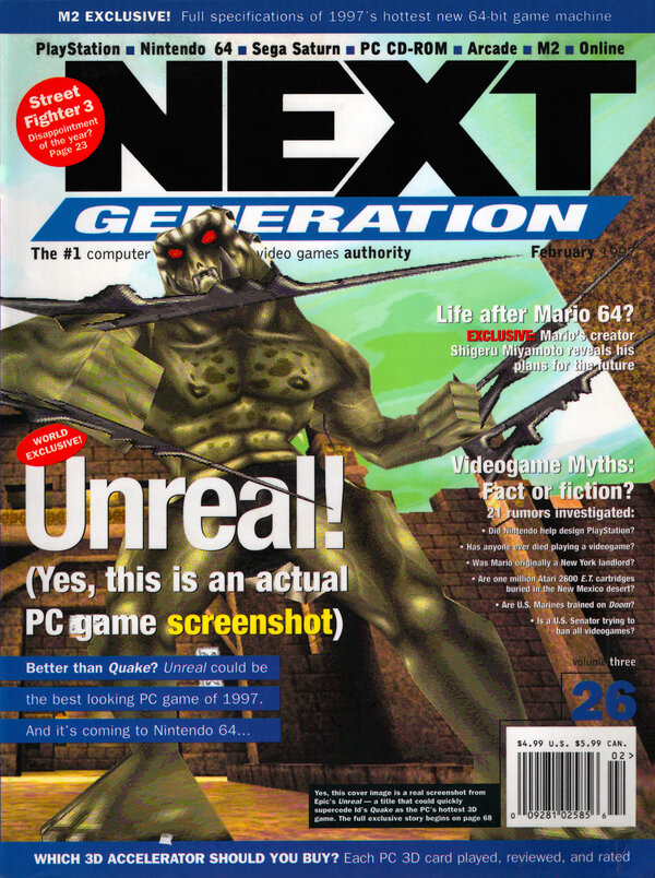 Next Generation Issue 26 (February 1997) cover